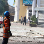 Russian Strike Hits Chernihiv, Ukraine Says