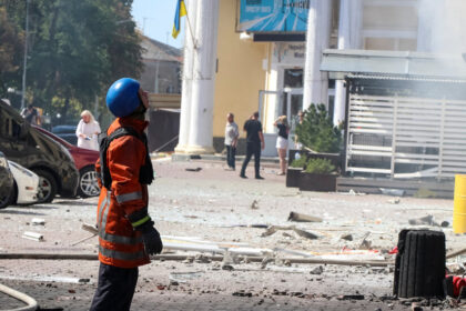 Russian Strike Hits Chernihiv, Ukraine Says