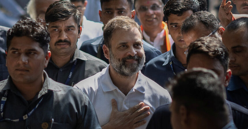 Supreme Court in India Gives Rahul Gandhi a Path Back to Parliament