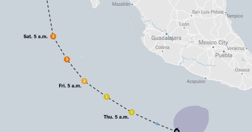 Tropical Storm Hilary Will Move Toward Baja California