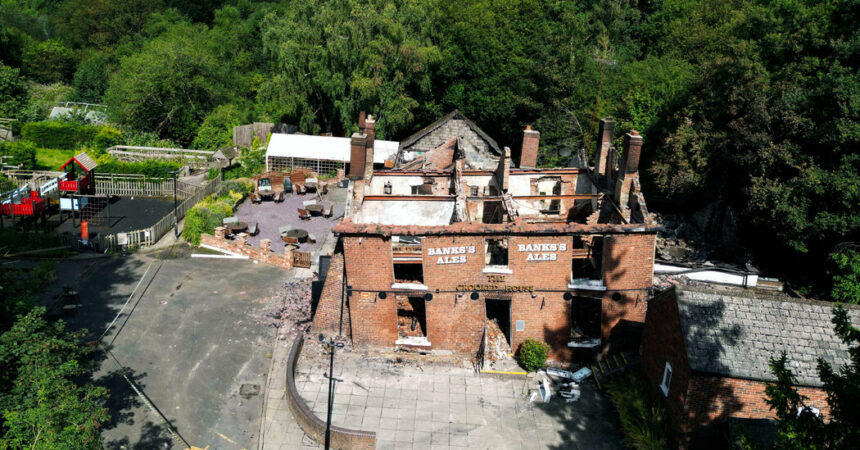 Two Arrested After Crooked House Pub Fire