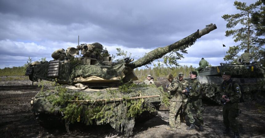 American-Made Abrams Tanks Arrive in Ukraine, U.S. Officials Say