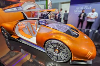 Cars on display at IAA motor show