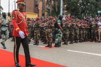 General Brice Oligui Nguema, president of the Gabonese transition.