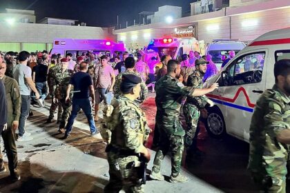 Deadly Fire in Iraq Reduces Wedding Hall to Charred Debris