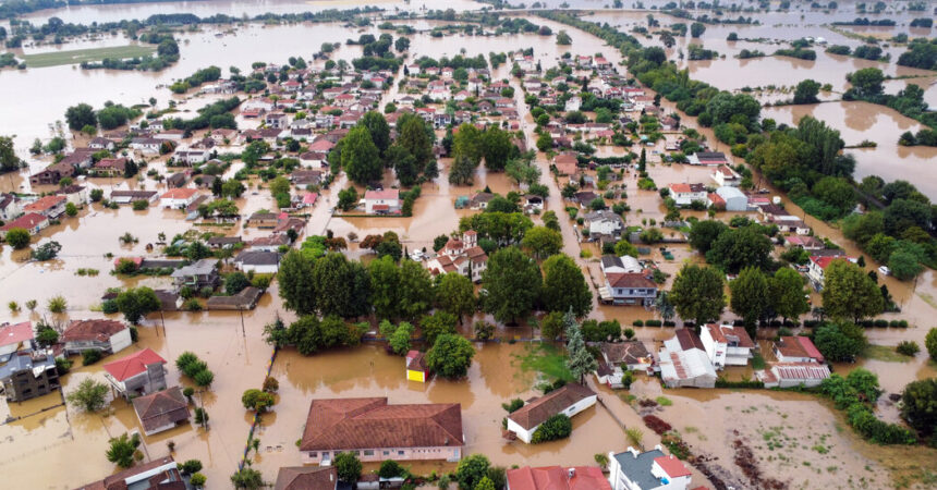 Deadly Floodwaters Inundate Greek Villages