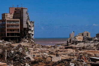 Drone Video Shows Widespread Destruction in Derna, Libya