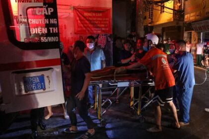 Fire Erupts at Hanoi Apartment Building