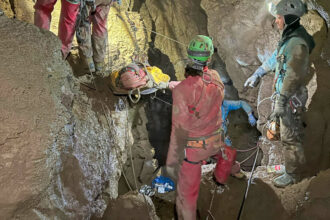 Footage Shows Rescue of American Caver in Turkey