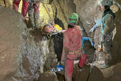 Footage Shows Rescue of American Caver in Turkey