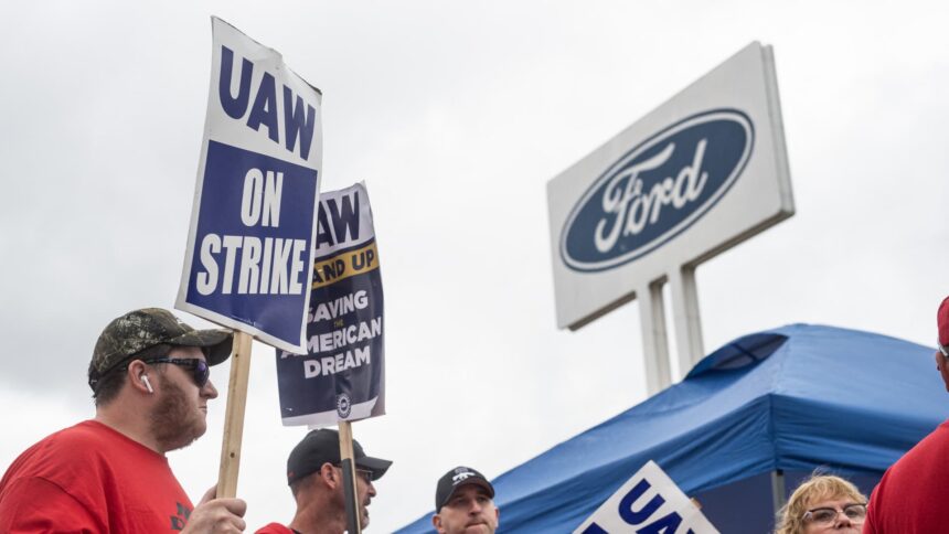 Ford CEO Farley says UAW is holding up talks over EV battery plants