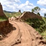 Great Wall of China damaged by pair wanting a shortcut for vehicle