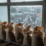 Samples of coffee beans sit at the Nairobi Coffee Exchange on 11 June 2019 in Nairobi, Kenya.