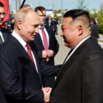 Kim Jong-un Meets Vladimir Putin at Russian Spaceport