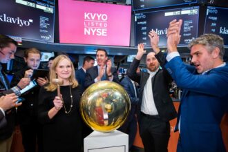 Klaviyo jumps 23% in debut after software vendor priced IPO at $30