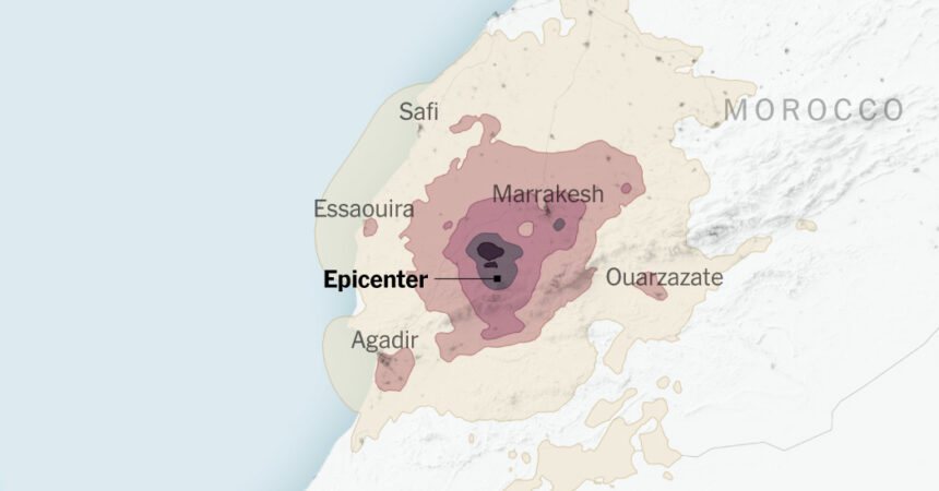 Mapping the Damage from the Earthquake in Morocco