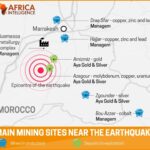 The mines and plants of the Aya and Managem groups did not suffer any major damage.