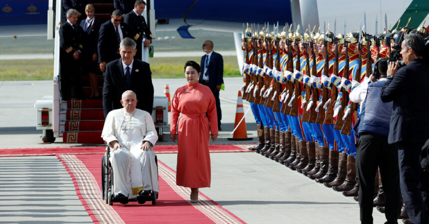 Pope Visits Mongolia, With an Eye on Russia and China