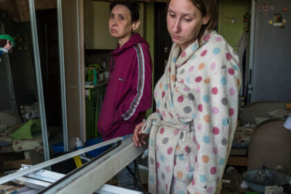 Residents of Kyiv Sift Through the Aftermath of a Missile Attack