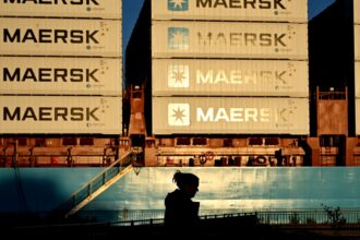 Shipping giant Maersk is seeing tentative signs of a bounce back in global trade