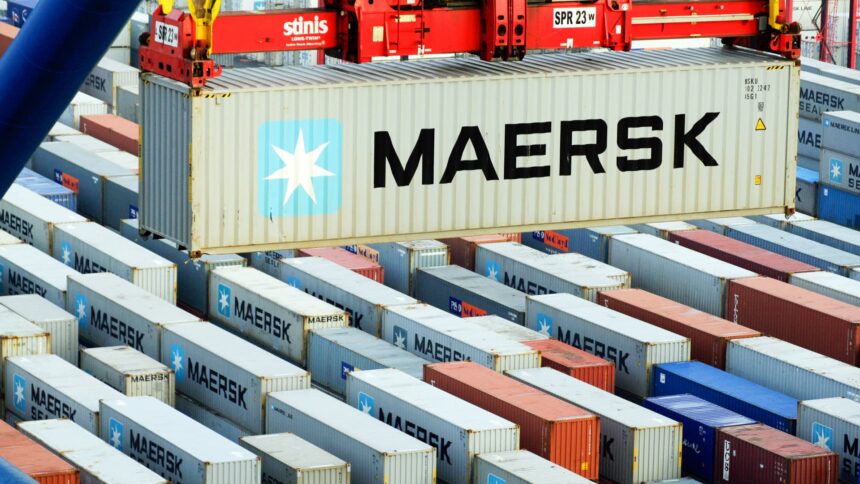 Shipping giant Maersk unveils first vessel operating on green methanol