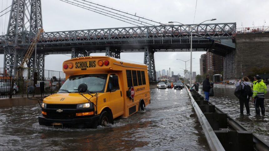 State of emergency issued for NYC's wettest day since Ida; rain, flooding expected to last hours