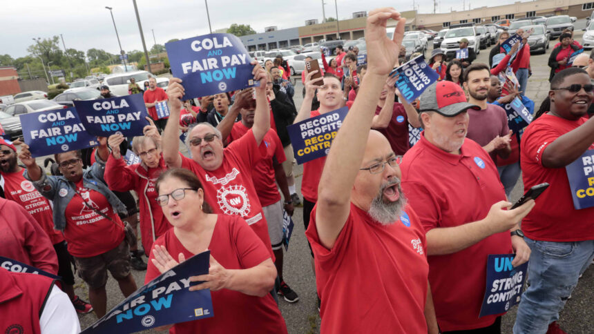 Stellantis offers raises, inflation protection to UAW as strikes continue