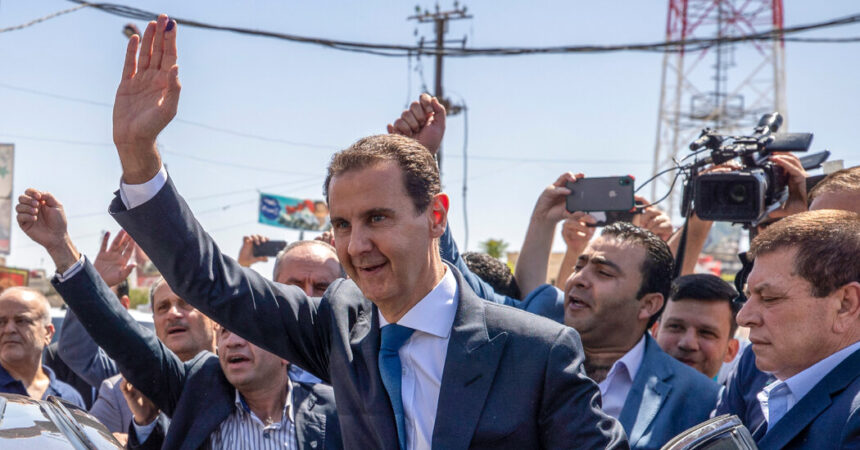 Syria’s Leader, al-Assad, Visits China in Search of Friends and Funds