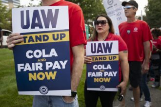 UAW strike expands to 38 more facilities at GM and Stellantis
