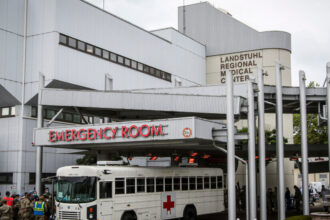 U.S. Army’s Landstuhl Hospital in Germany Treats Troops Wounded in Ukraine