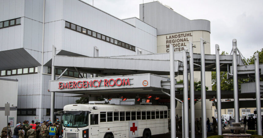 U.S. Army’s Landstuhl Hospital in Germany Treats Troops Wounded in Ukraine