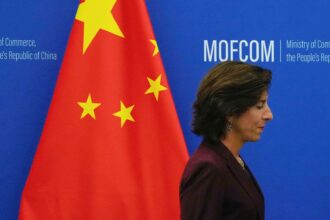 U.S. Commerce Secretary Gina Raimondo says she "didn't pull any punches" during recent visit to China