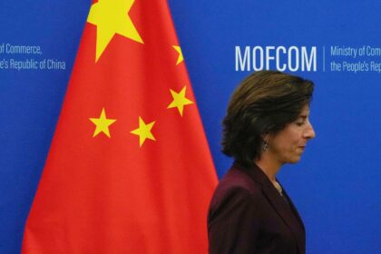U.S. Commerce Secretary Gina Raimondo says she "didn't pull any punches" during recent visit to China