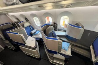 United Polaris review from San Francisco to Singapore