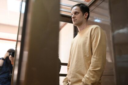 Wall Street Journal Reporter Evan Gershkovich Appears in Russian Court