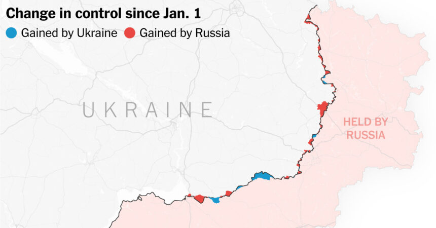 Who’s Gaining Ground in Ukraine? This Year, No One.