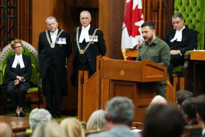 Zelensky Tells Canada’s Parliament Russia Is Committing Genocide