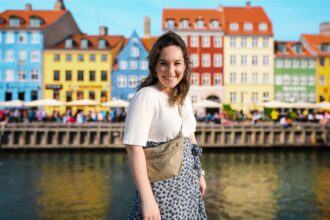 30-year-old American teacher moved to Denmark and pays $2,100/month for this luxury apartment—look inside