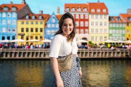 30-year-old American teacher moved to Denmark and pays $2,100/month for this luxury apartment—look inside