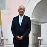 Portuguese president Marcelo Rebelo de Sousa at the Belem National Palace in Lisbon on 2 August 2023.