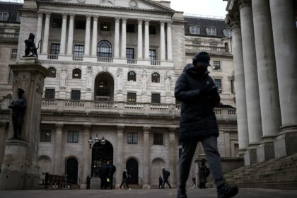 Bank of England warns U.S. tech stock valuations may be out of whack