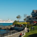 Cruise Ship at Bar Harbor