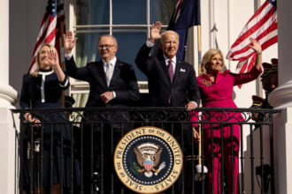 Biden and Albanese Say the U.S. and Australia Stand Together With Israel