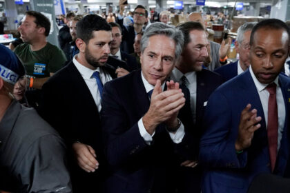 Blinken Stresses Support for Israel While Urging Restraint on Gaza Airstrikes