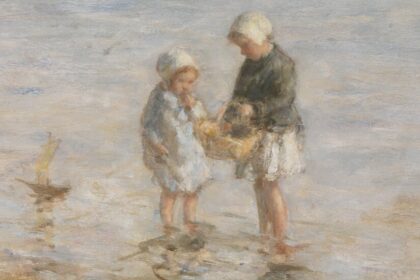“Children Wading” Painting Returns to Glasgow Decades After Theft