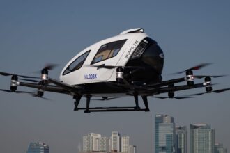 China lets Ehang operate fully autonomous, passenger-carrying air taxis