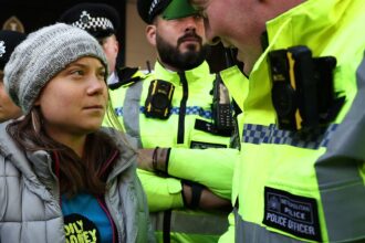 Climate activist Greta Thunberg arrested at London protest
