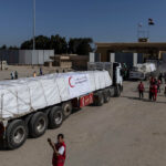 First Convoy of Aid Enters Gaza Through Rafah Crossing