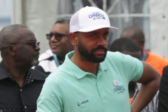 Noureddin Bongo Valentin in Libreville on 1 December 2019.