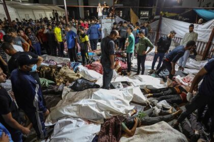 Hundreds Killed in Explosion at Gaza Hospital